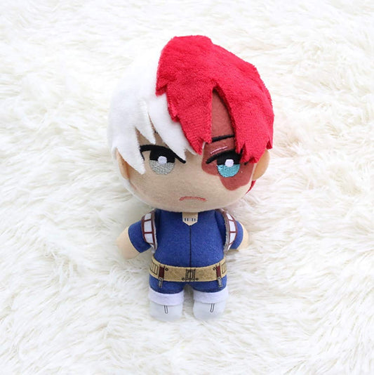 Groydbna MHA plushie red back view, a cute cosplayer accessory.