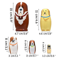 GRPSKCOS nesting dolls for kids to collect and decorate