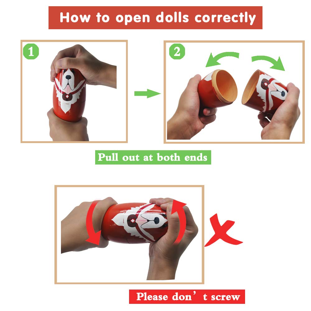 GRPSKCOS handmade wooden dolls emphasize safe tactile materials
