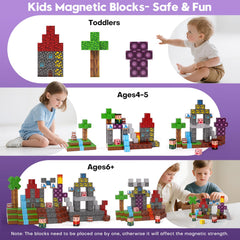 Gryxpox 100pcs STEM learning emphasis for early spatial skills