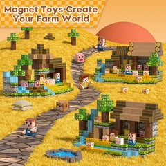 Gryxpox safe ABS plastic keeps blocks durable and child-friendly.