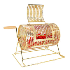 GSE Brass Raffle Drum with smooth surface for effortless spinning.