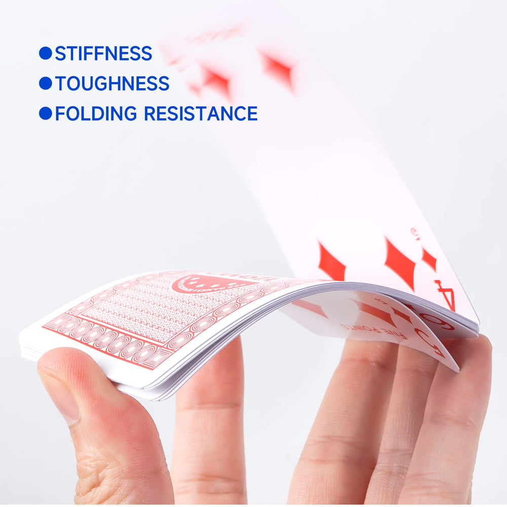 GSE canasta cards close-up showing point values and wild card highlights.