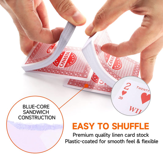 GSE canasta rules included image highlighting quick start guidelines.