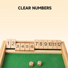 GSE twelve-number flip blocks highlighting scoring area for fast play