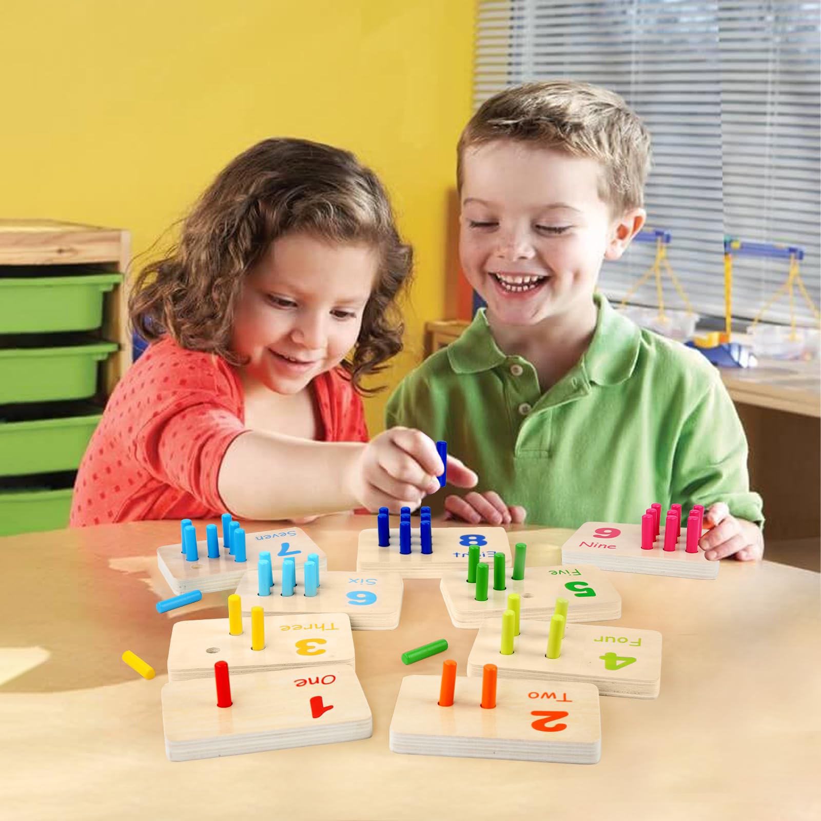Gserin Montessori-inspired design encourages hands-on math exploration.
