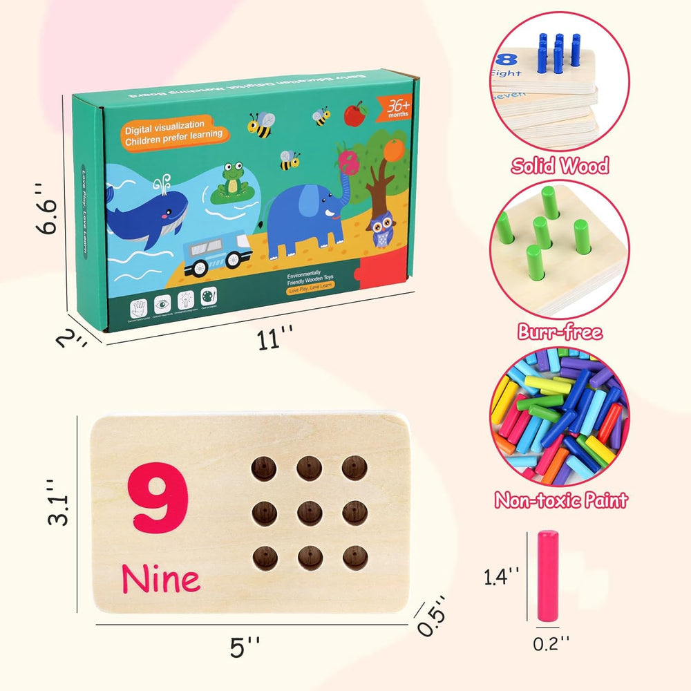 Gserin peg board comes with portable storage bag.