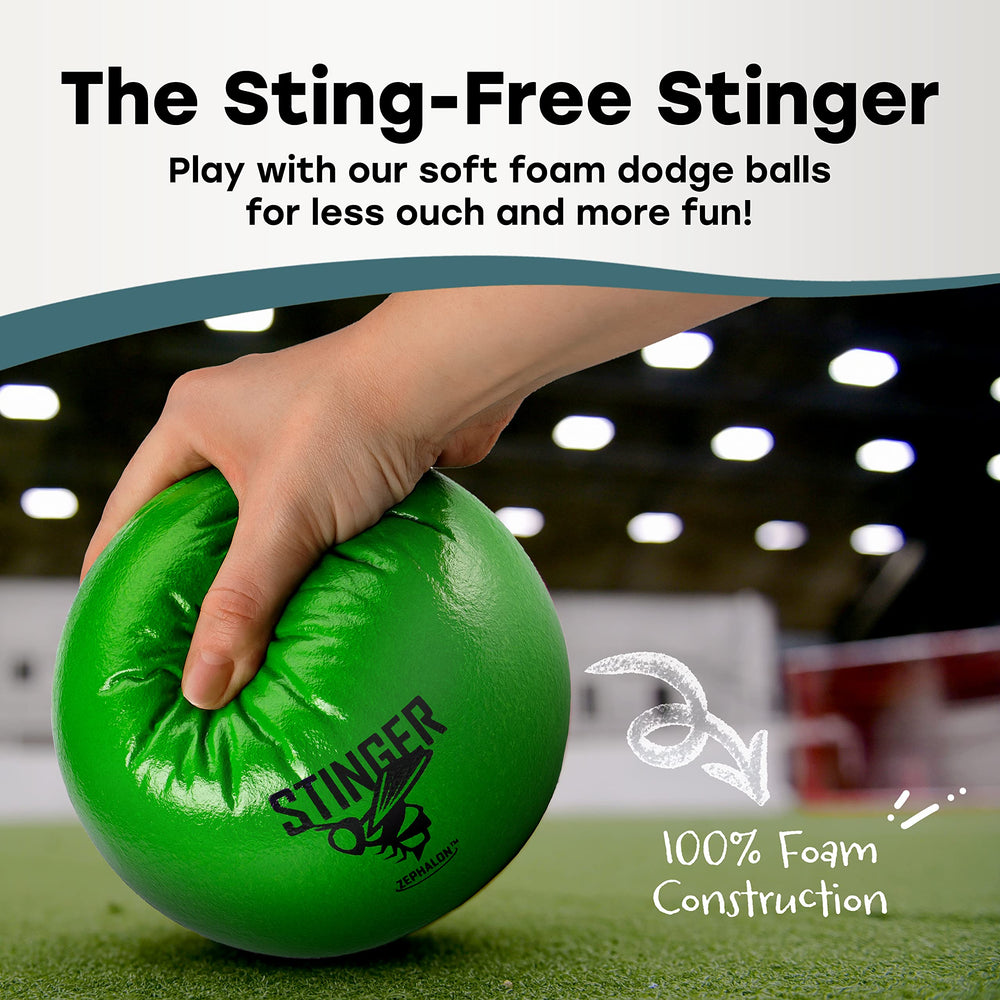 GSM Brands dodgeballs multicolor set-6, great for group play and recess.