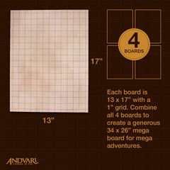 GSM Brands dry erase battle board surface for quick obstacle changes.