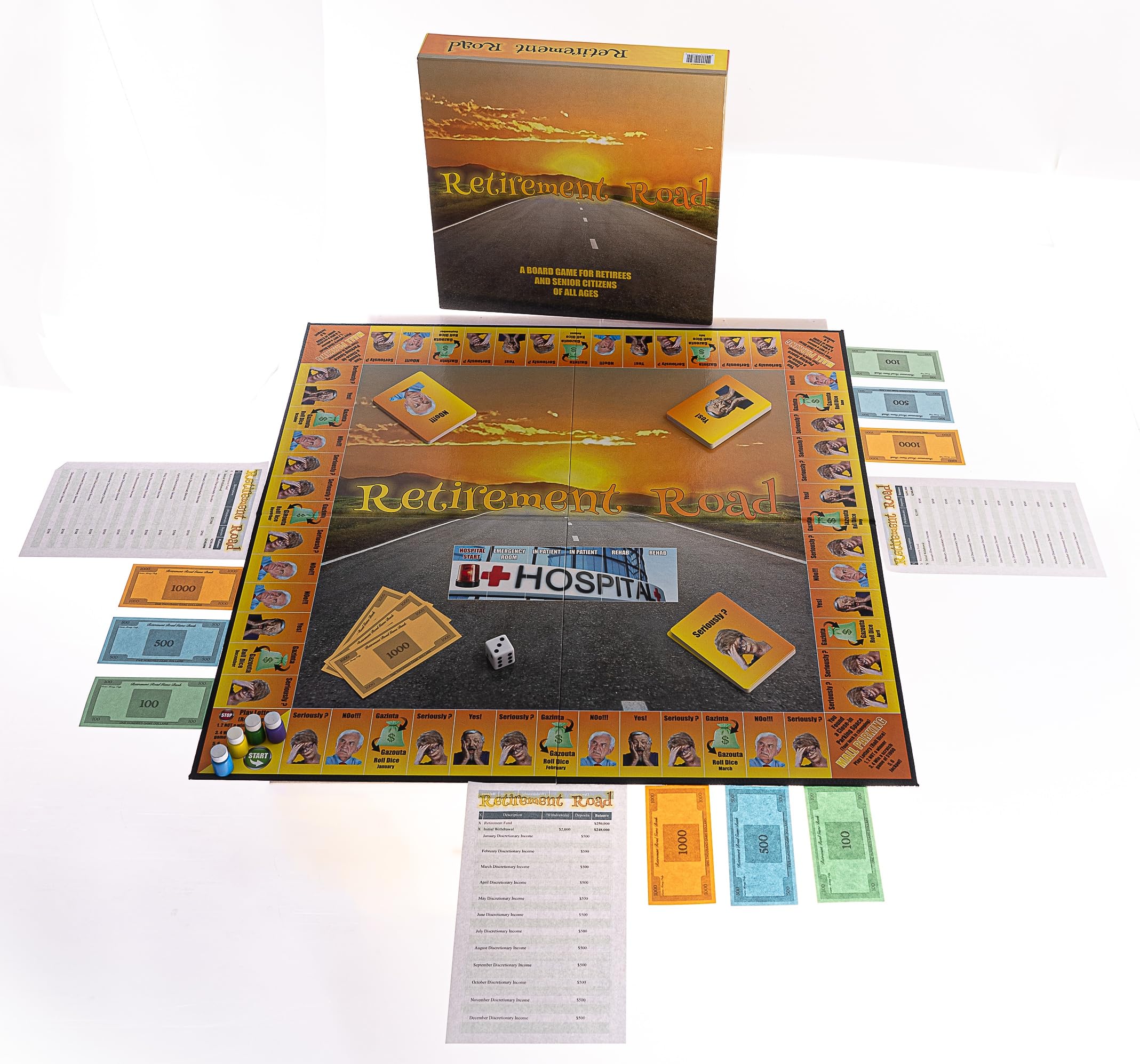 GSQ Retirement Road event cards bring surprises during play