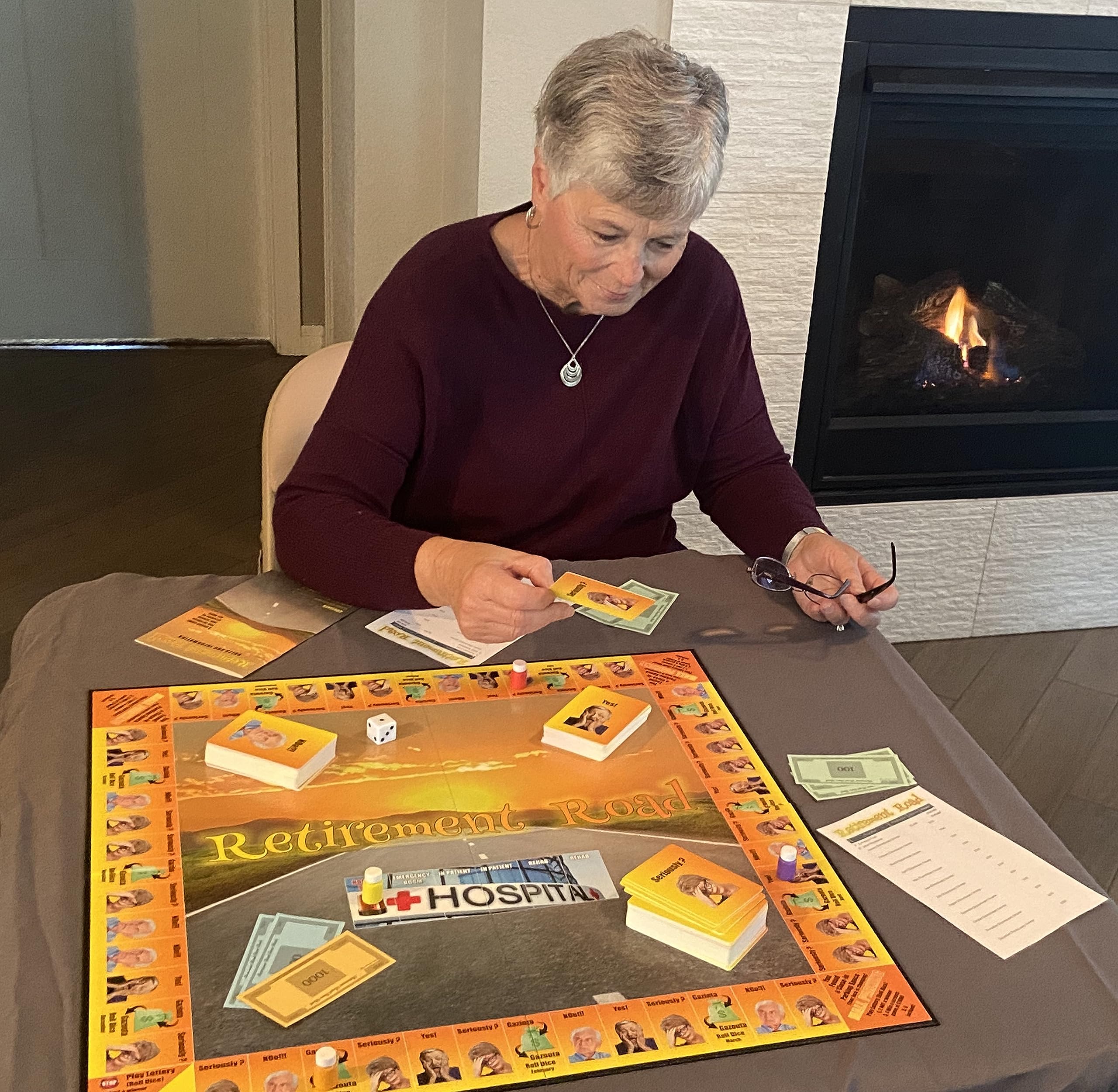 GSQ Retirement Road players share stories after a round