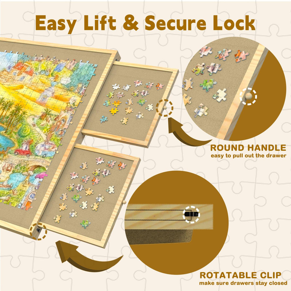 GT GETCO TECH eco-friendly wood construction for durable puzzling