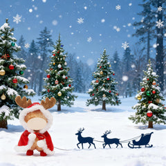 Gtsrlp Christmas cloak details spark festive storytelling on a 17cm doll
