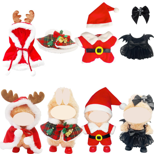 Gtsrlp Elk-themed cloak outfit adds festive elegance to 17cm dolls