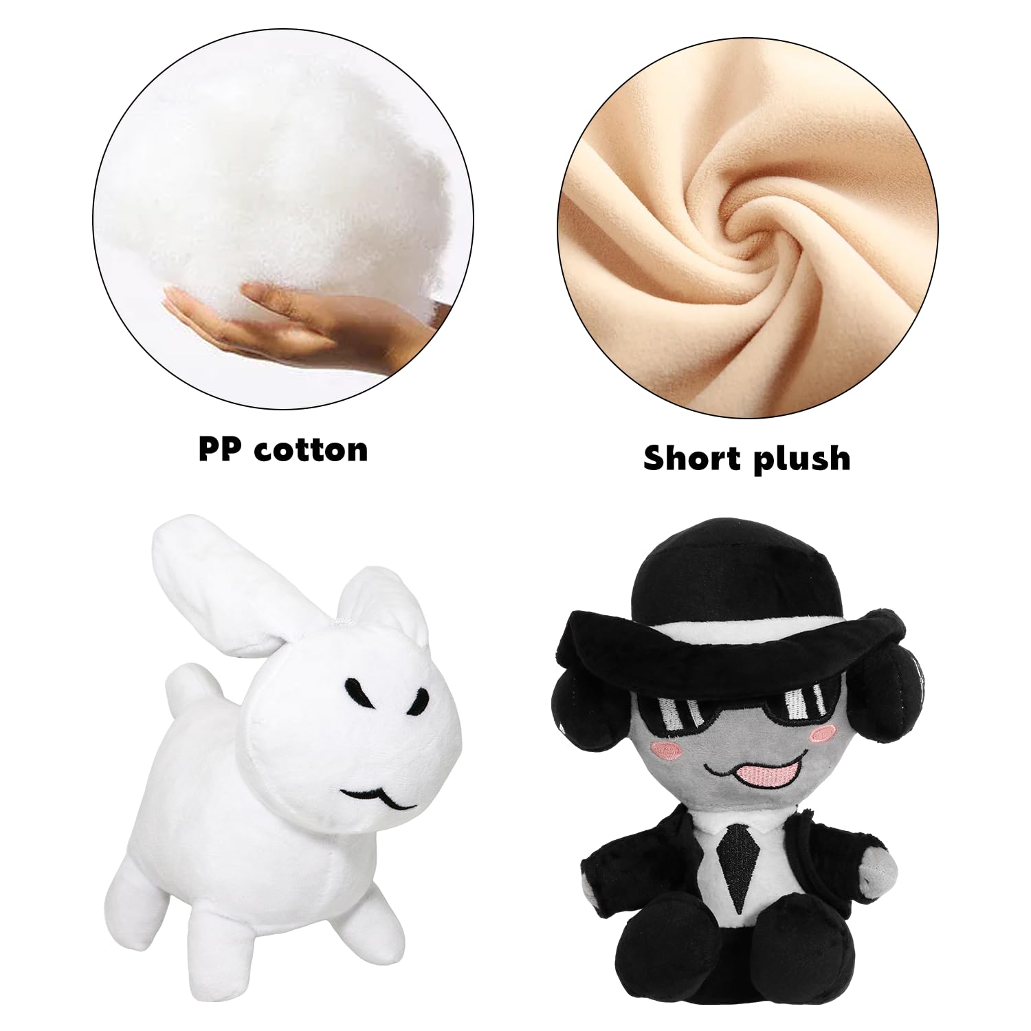 Gubby Plush side profile emphasizes compact size for shelf display