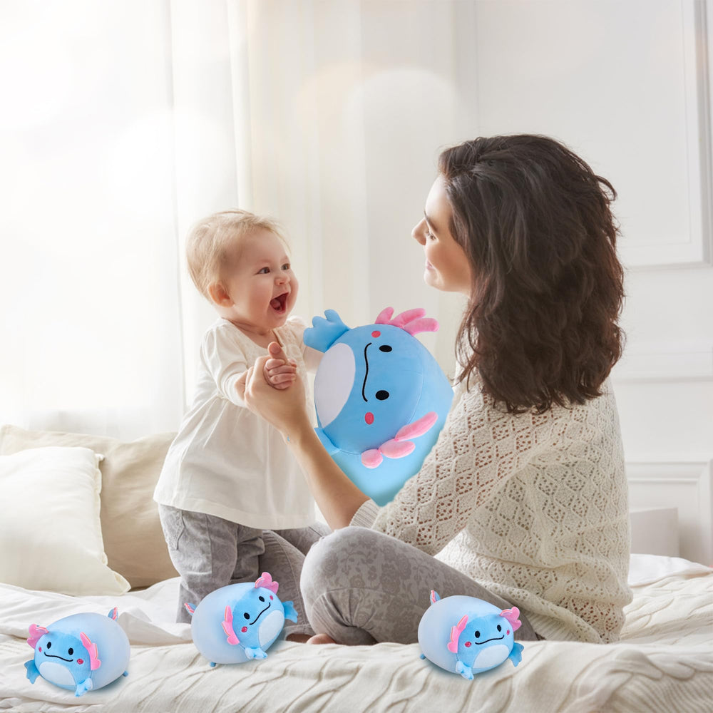 Gudisi axolotl plush packaging ready gift option for birthdays and holidays.