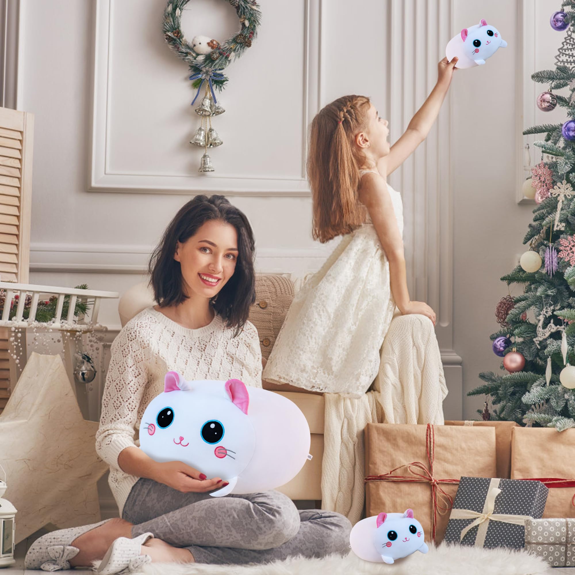 Gudisi cat plush invites warm, joyful hugs and whimsical play at home.