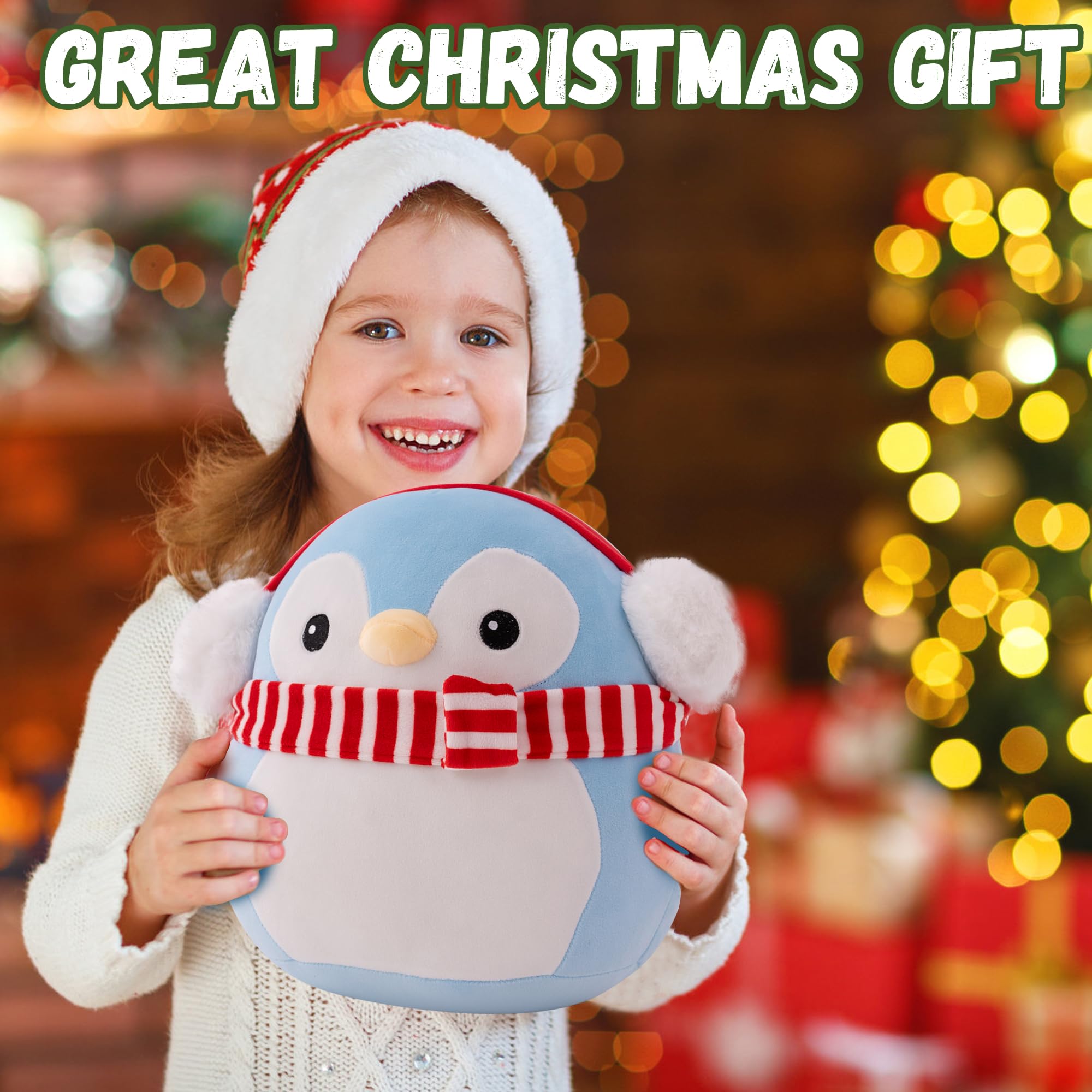 Gudisi penguin plush with a soft texture for comforting relaxation