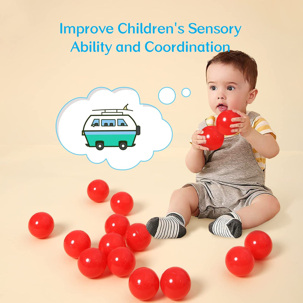 GUESVOT crush-proof balls hold up to lively toddler activity
