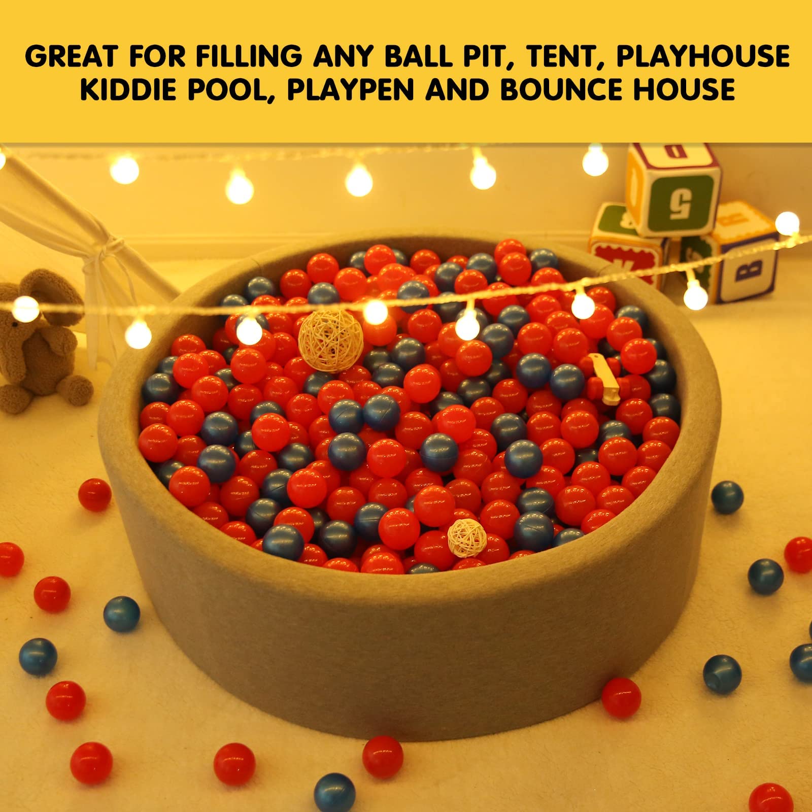 GUESVOT 2.2-inch balls fit small hands for easier grip