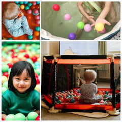 GUESVOT storage bag with zipper keeps play area tidy