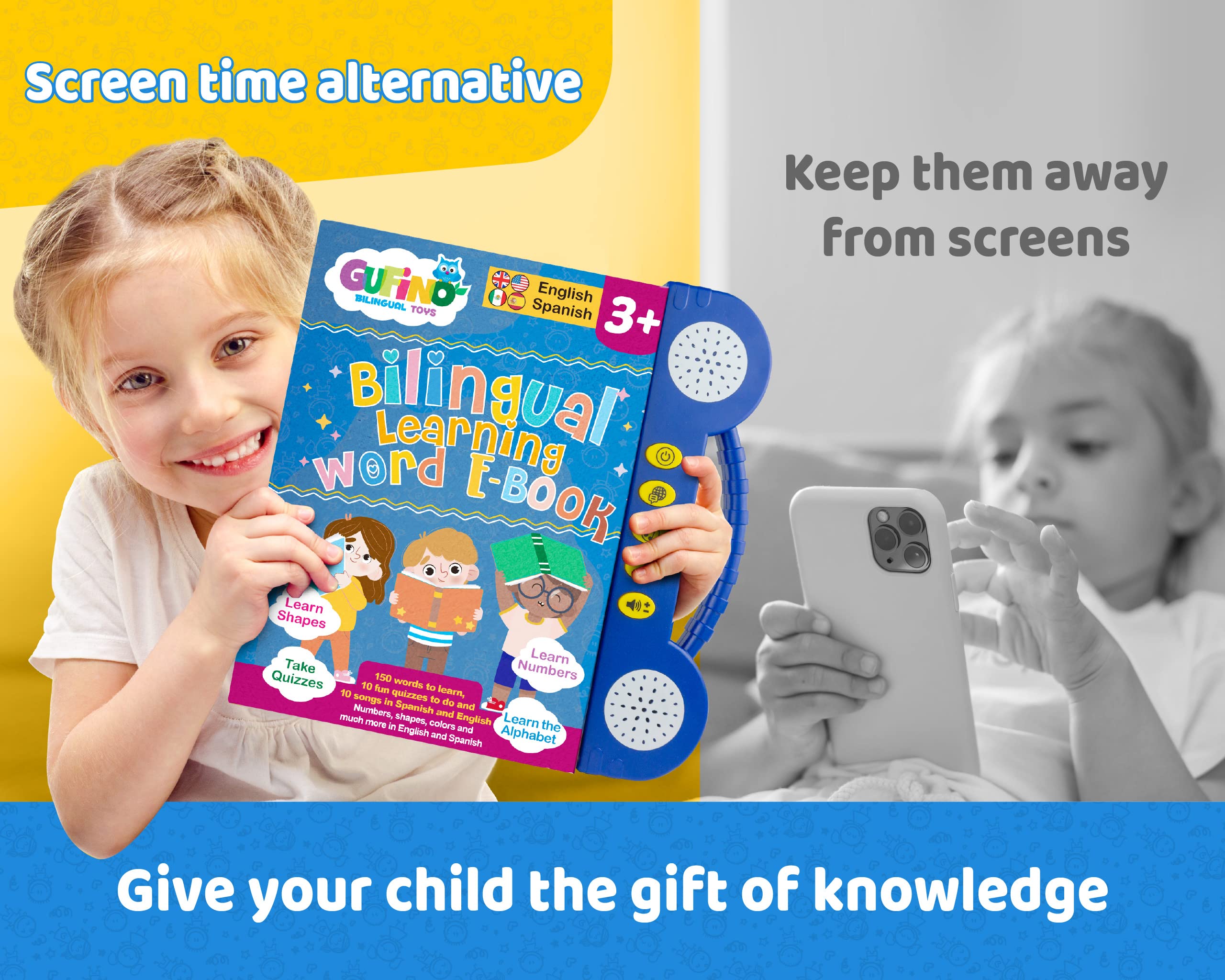 Gufino bilingual songs pack combines Spanish and English learning