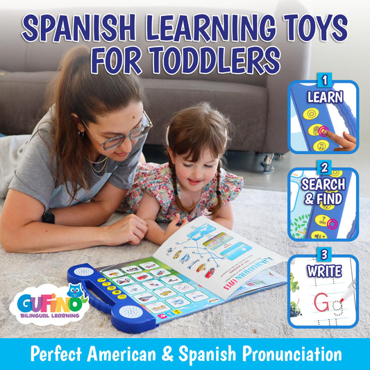Gufino letter tracing page highlights handwriting practice for kids