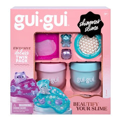 Gui Gui iridescent slime-2 offers tactile shine for creative layering and ASMR moments.