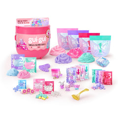 Gui Gui kids playing with the Mega Slime Haul for creative sensory fun