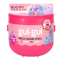 Gui Gui front packaging showing the Mega Slime Haul set and included pieces