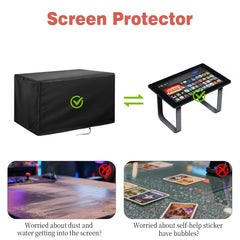 Guisong black design blends with game rooms while protecting equipment.