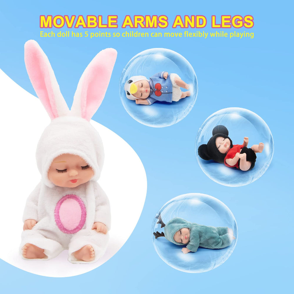 GULYMNA washable PVC dolls are easy to clean after playtime.