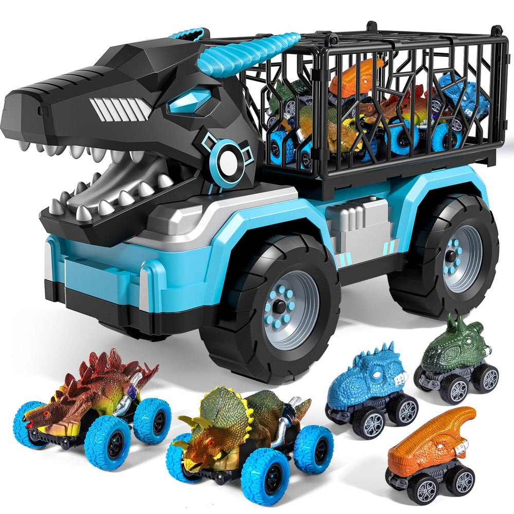 Guminnara dinosaur truck cage for imaginative play.