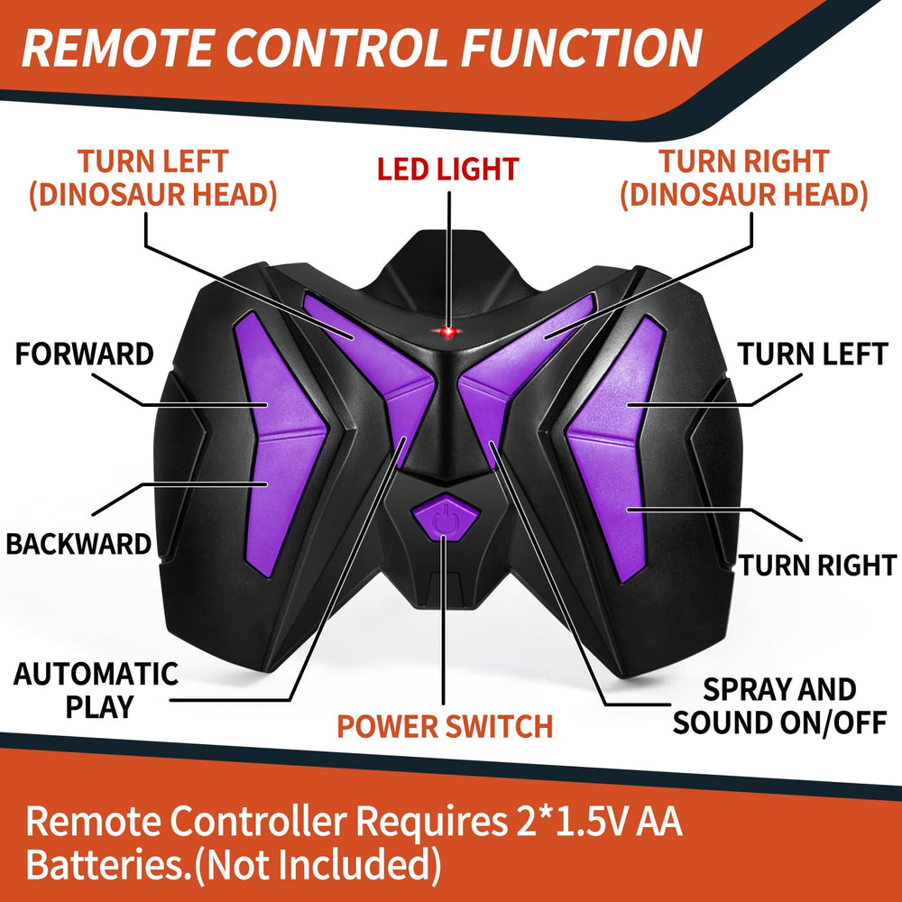 Guminnara RC DINO 360 stunt rotation for dynamic moves.