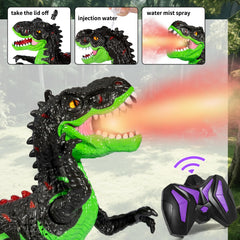 Guminnara RC dinosaur LED lights and roaring sounds enrich immersion.
