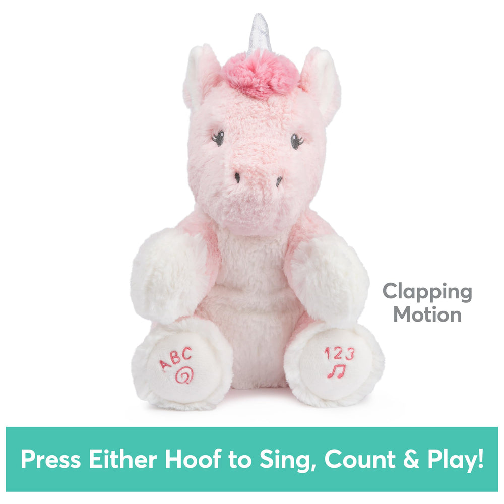 GUND Alora soft pink plush inviting cuddles and tactile exploration