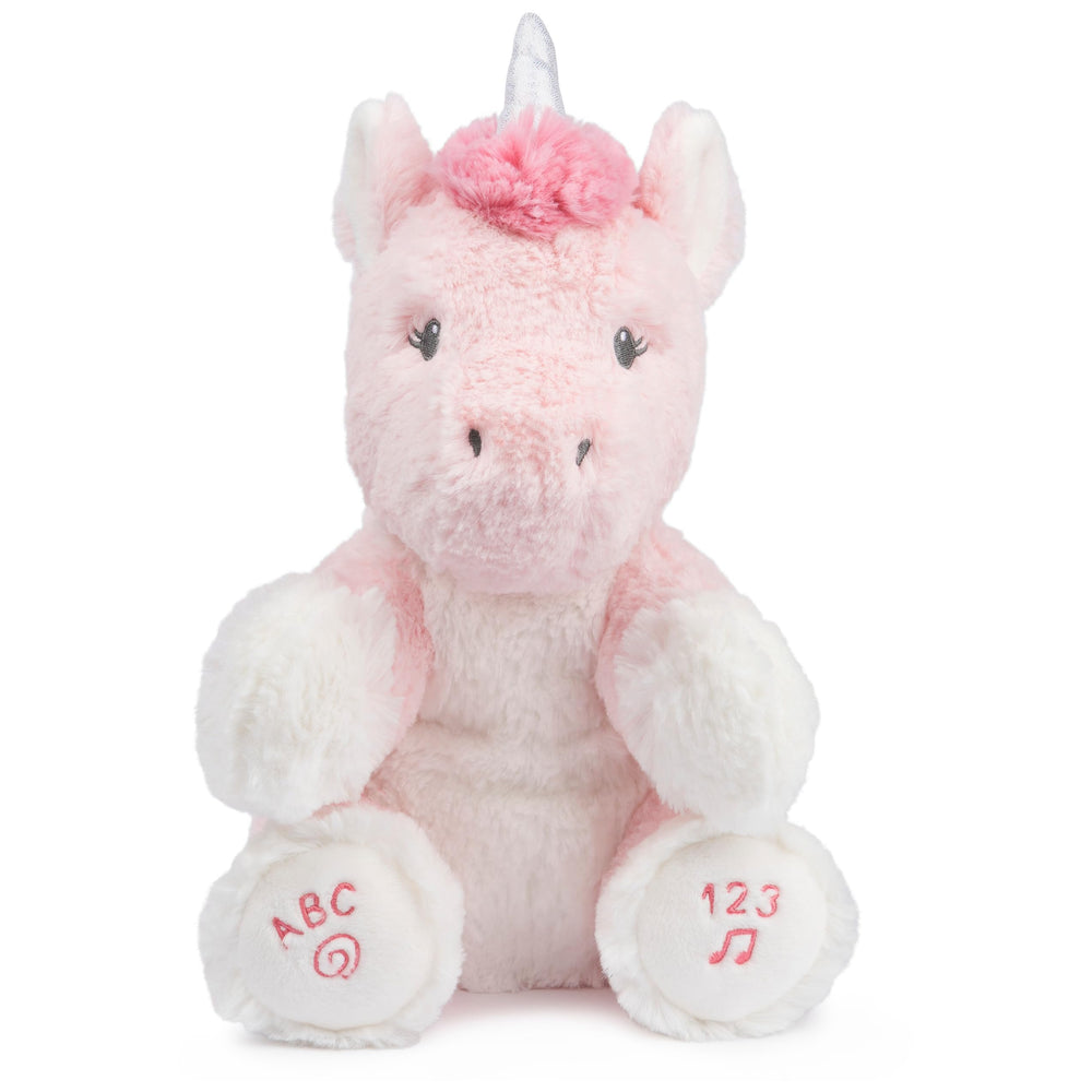 GUND Alora unicorn animated plush with light-up horn singing