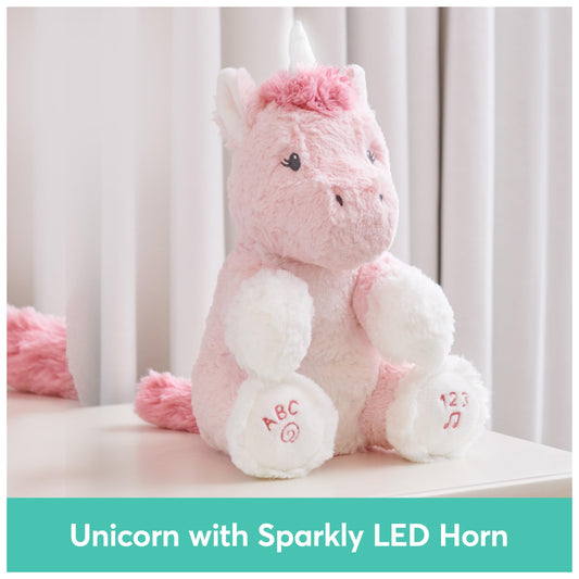 GUND Alora singing sensory toy for baby's early learning