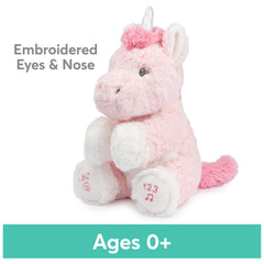 GUND Alora plush with adjustable volume for quieter play