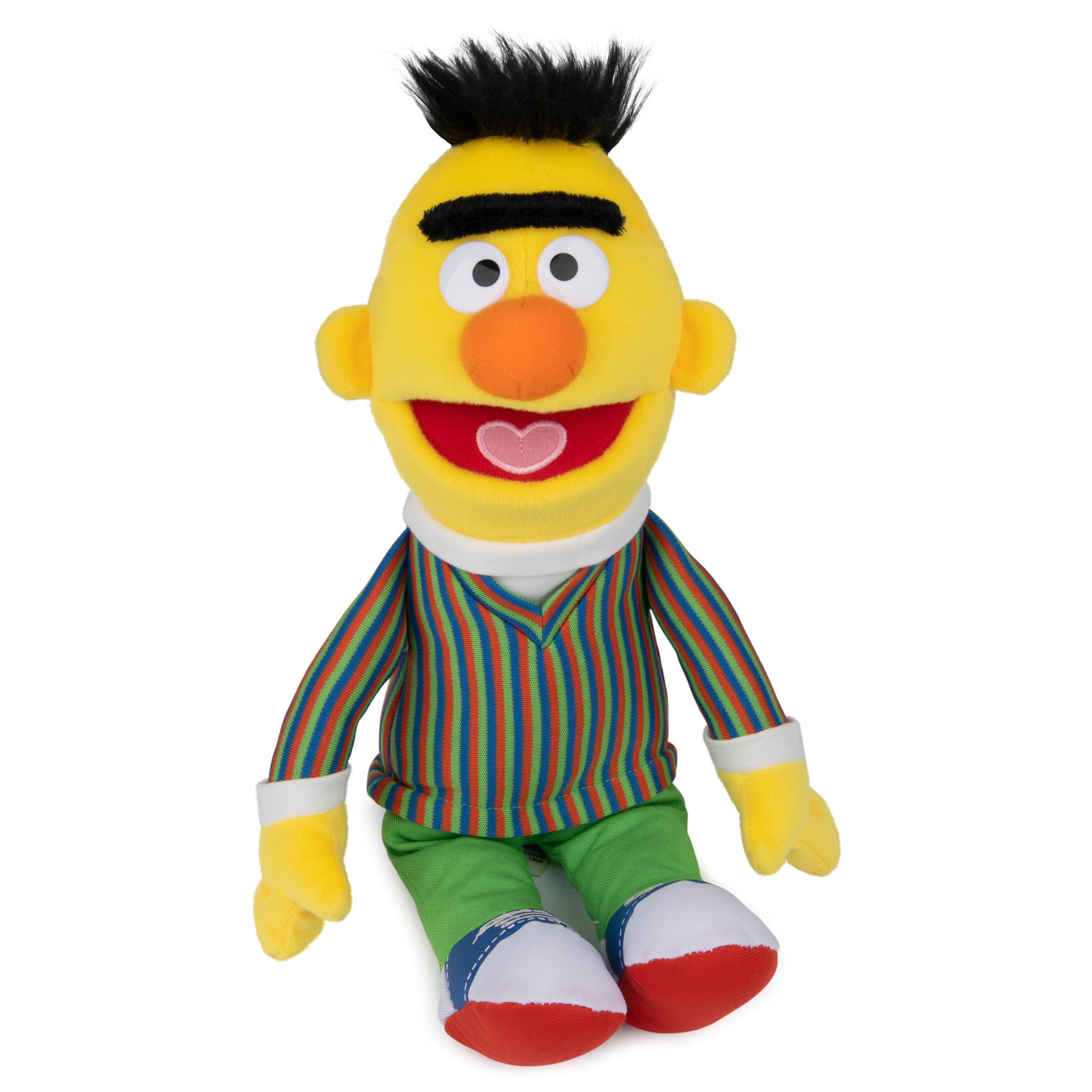 GUND Bert 14-inch Sesame Street plush for cuddly playtime