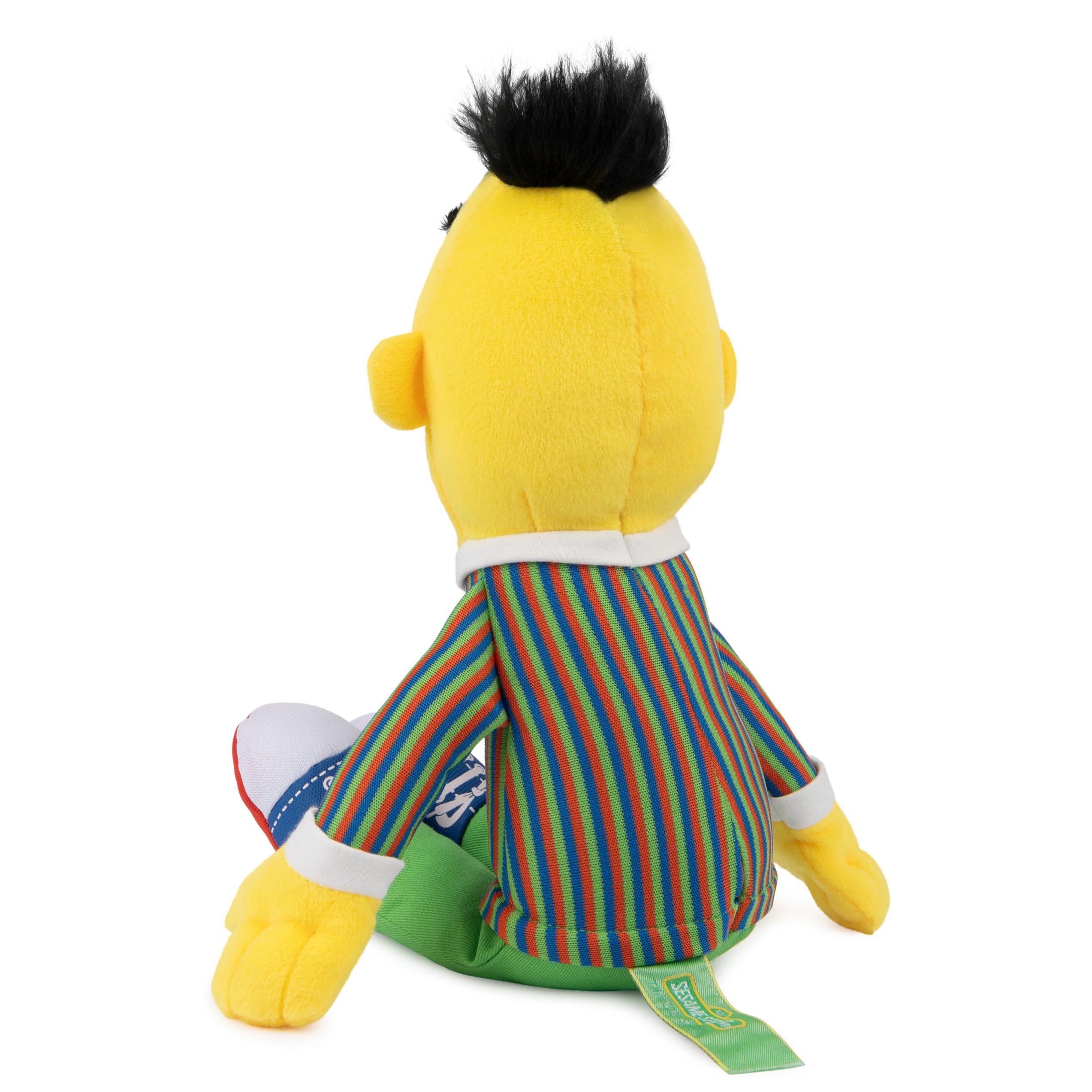 Surface-washable Bert plush, easy cleaning after play