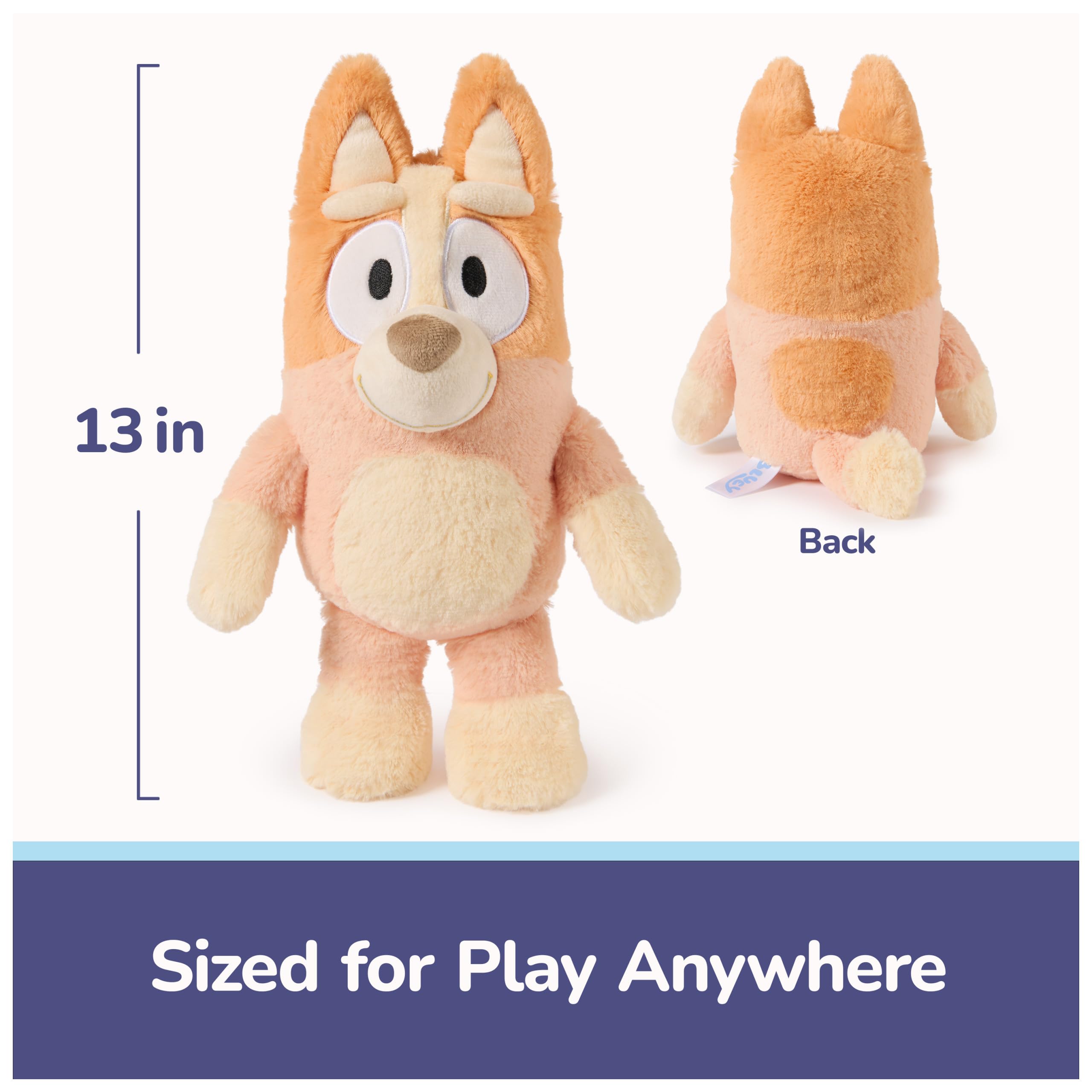 GUND Bluey collection uses recycled materials for sustainable, kid-friendly play.