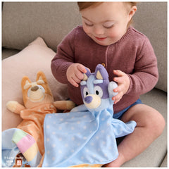 GUND Bluey on-the-go cuddle is perfect for car rides and trips.