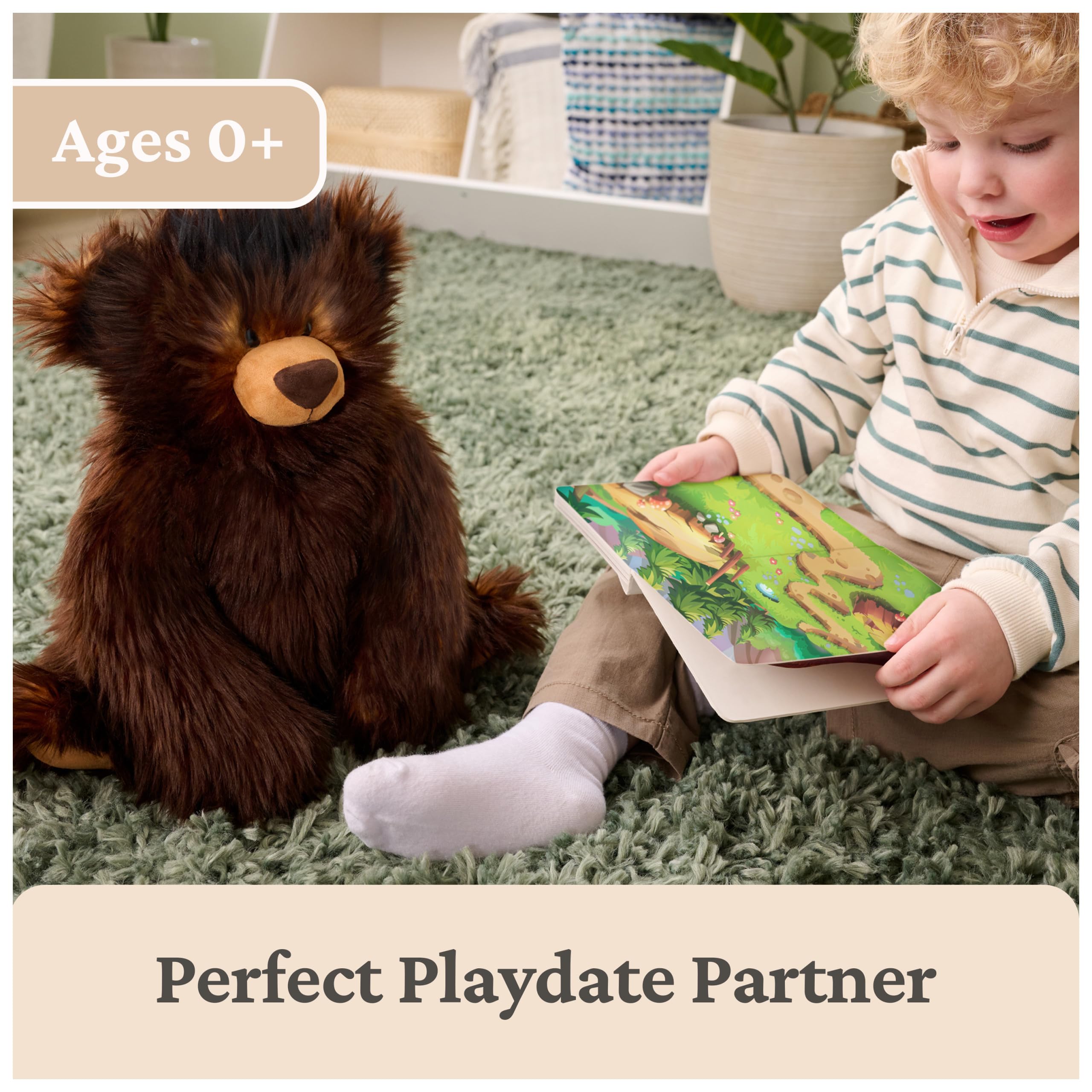 GUND quality plush with durable fabrics for years of soft companionship.