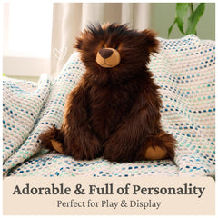 Ages 1 and up: timeless teddy bear gift for birthdays and baby showers.