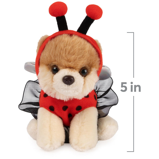 GUND Boo with removable hood and antennae for dress-up play.