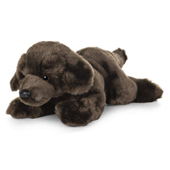 GUND Chocolate Labrador plush with surface-washable fabric for easy cleanup after playtime