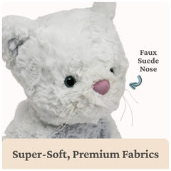 GUND Cozys Kitty Cat plush pink nose detail adds charm