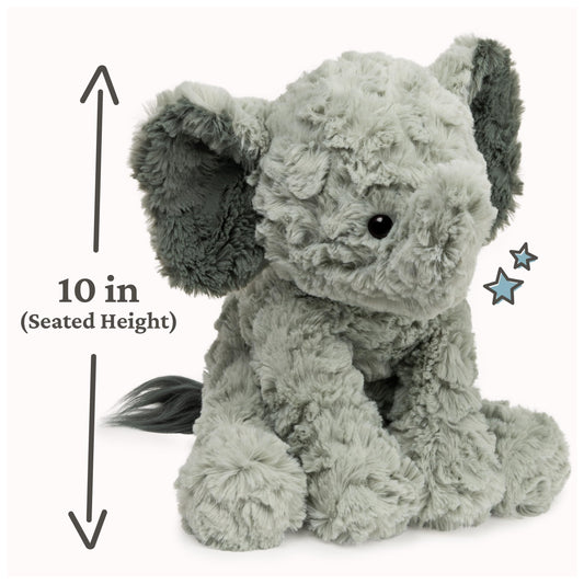 GUND Cozys Elephant Plush ears open for comforting hugs