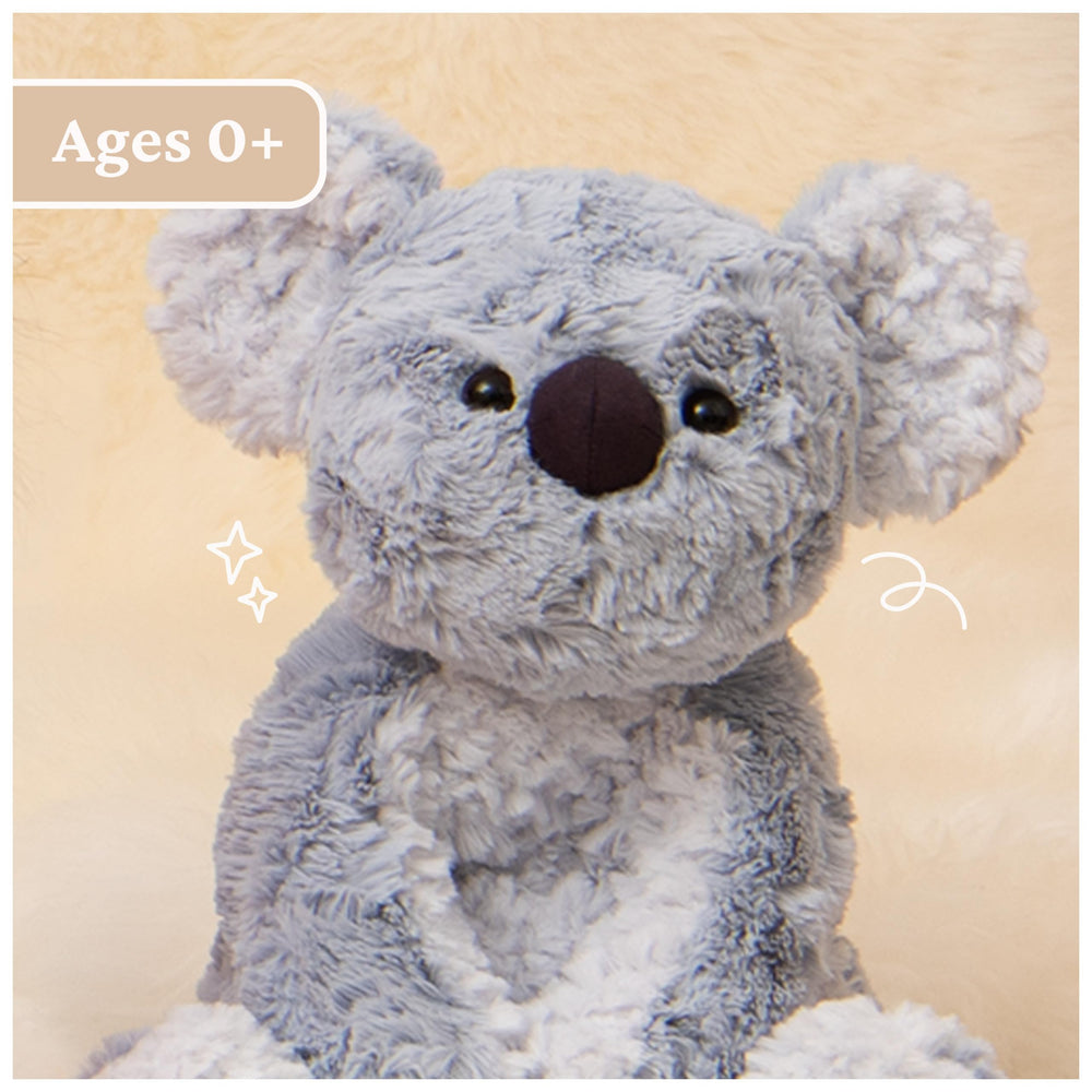 GUND Cozys Koala soft fabric close-up, durable and easy to clean for everyday use.
